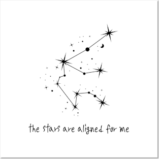 The Stars Are Aligned For Me - Aquarius Posters and Art